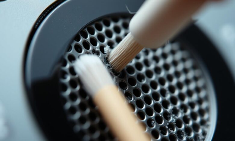how to clean iphone speaker