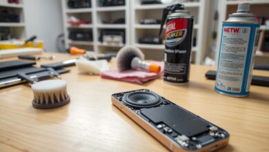 how to clean iphone speakers