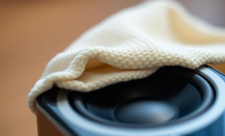 how to clean speaker on iphone