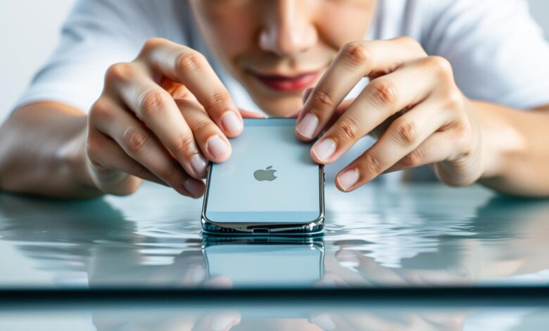 how to get water out a iphone