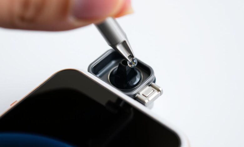 how to remove water from charging port