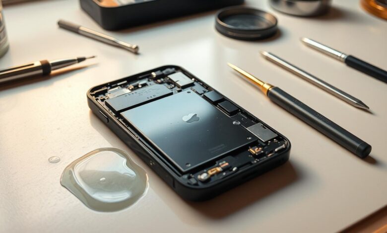 how to remove water in iphone
