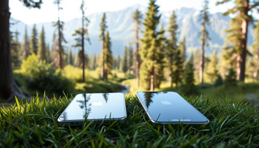 iPhone comparison environmental impact