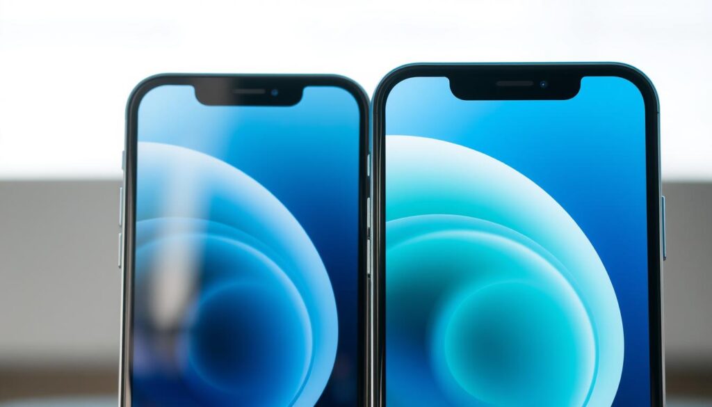 iPhone display comparison