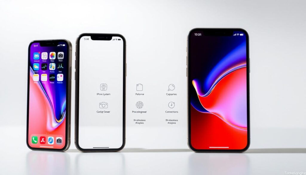 iPhone features comparison