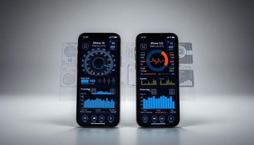 iPhone performance analysis comparison