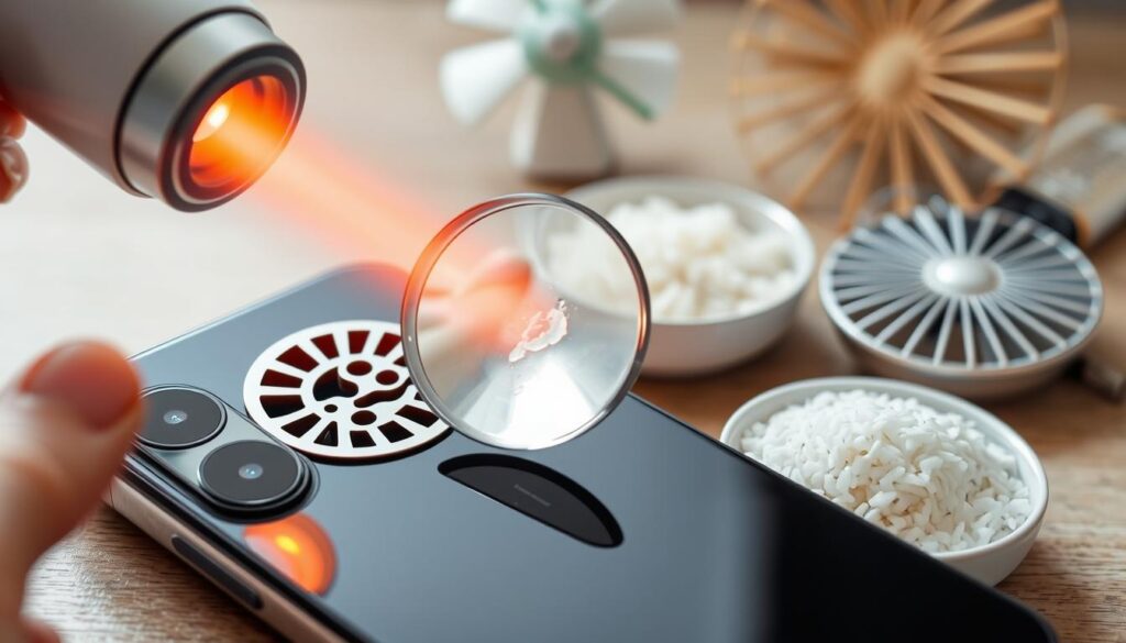 iPhone speaker water removal methods
