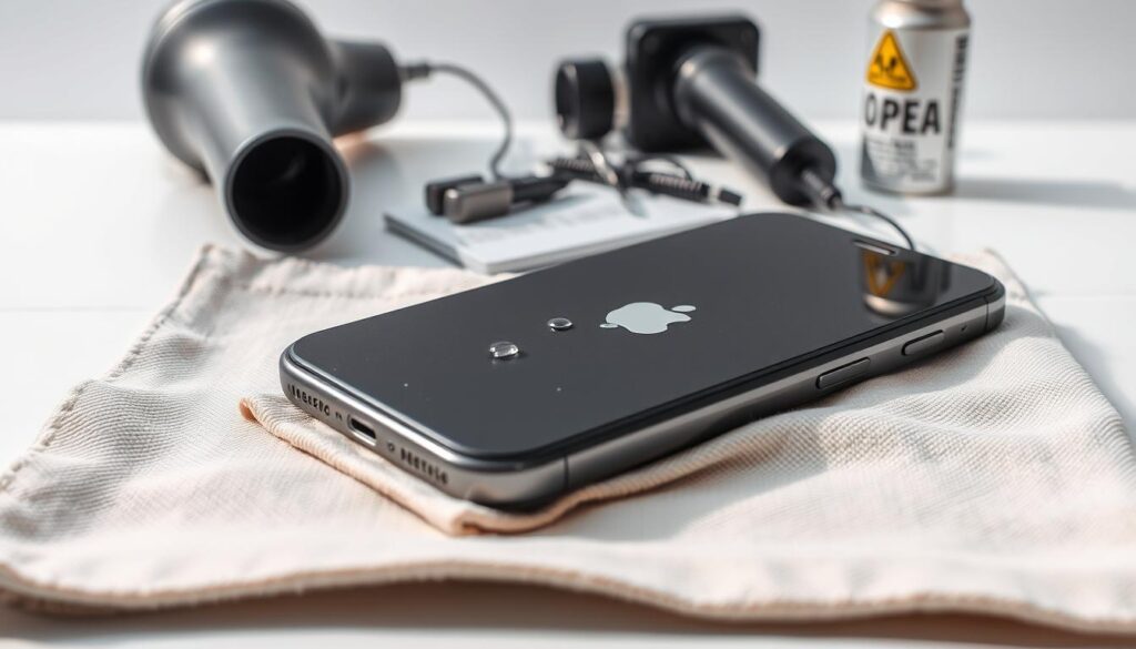 iPhone water damage prevention