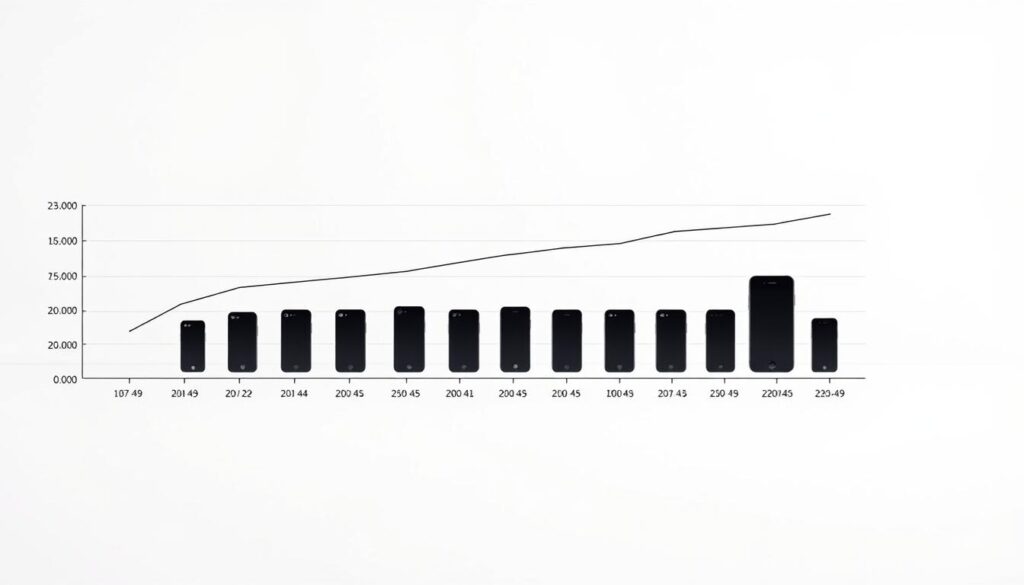 iPhone weight trends