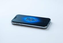 iPhone with lock screen showing passcode entry