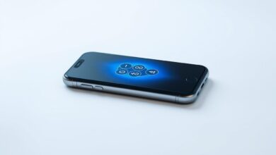 iPhone with lock screen showing passcode entry
