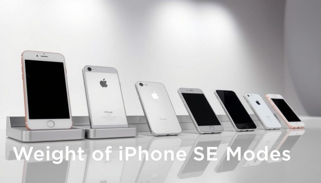 iphone se weight comparison