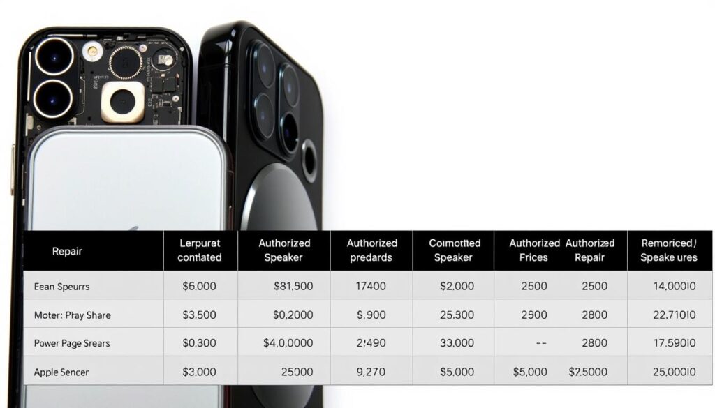 iphone speaker repair cost comparison