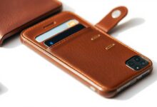 leather iphone wallet case