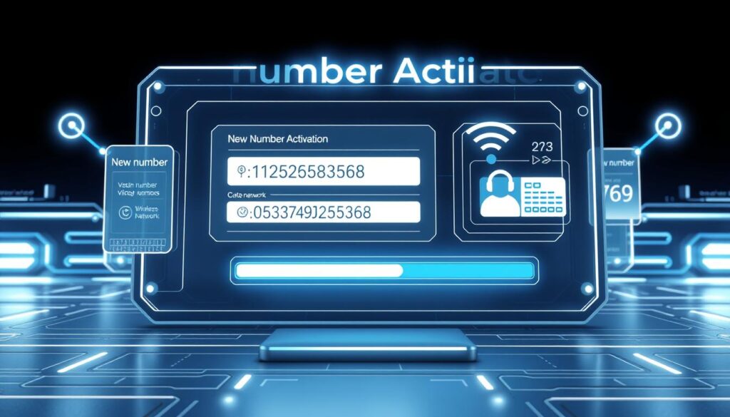 new number activation process