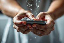 noise to get water out of phone