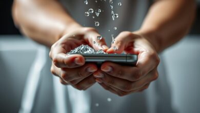 noise to get water out of phone