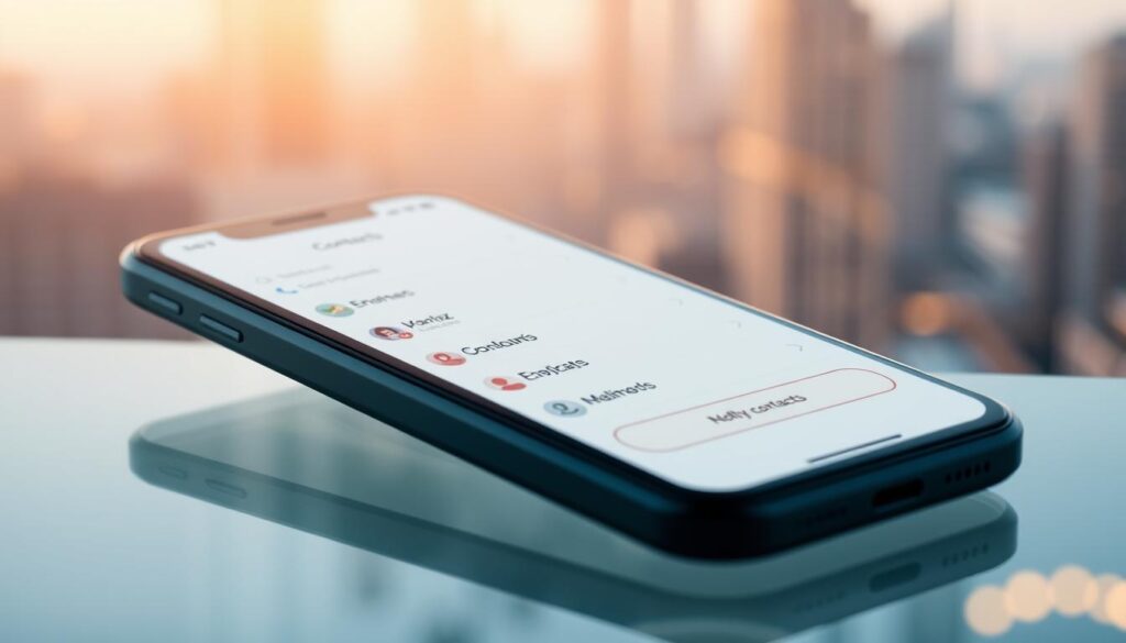 notifying contacts number change