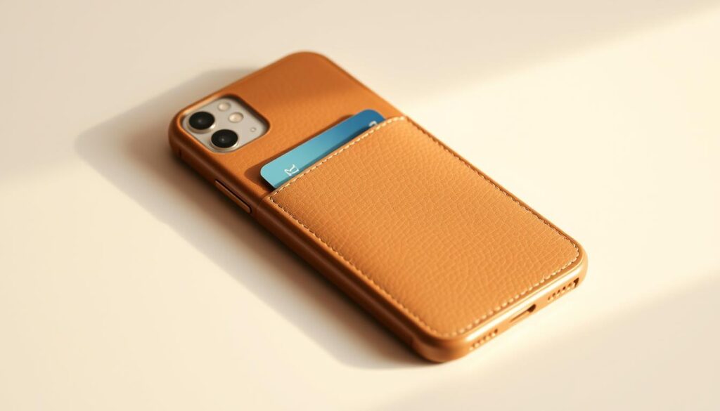 phone case with wallet on back