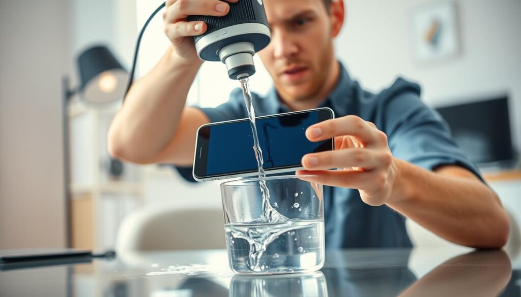 phone water extraction