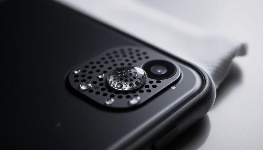 preventing water damage to iPhone speaker