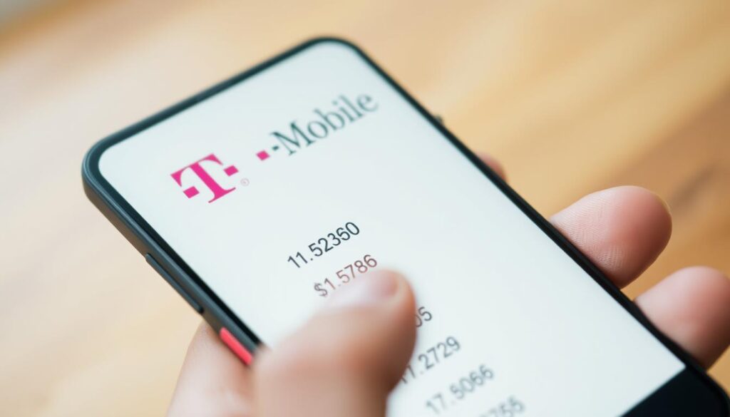 selecting new T-Mobile number