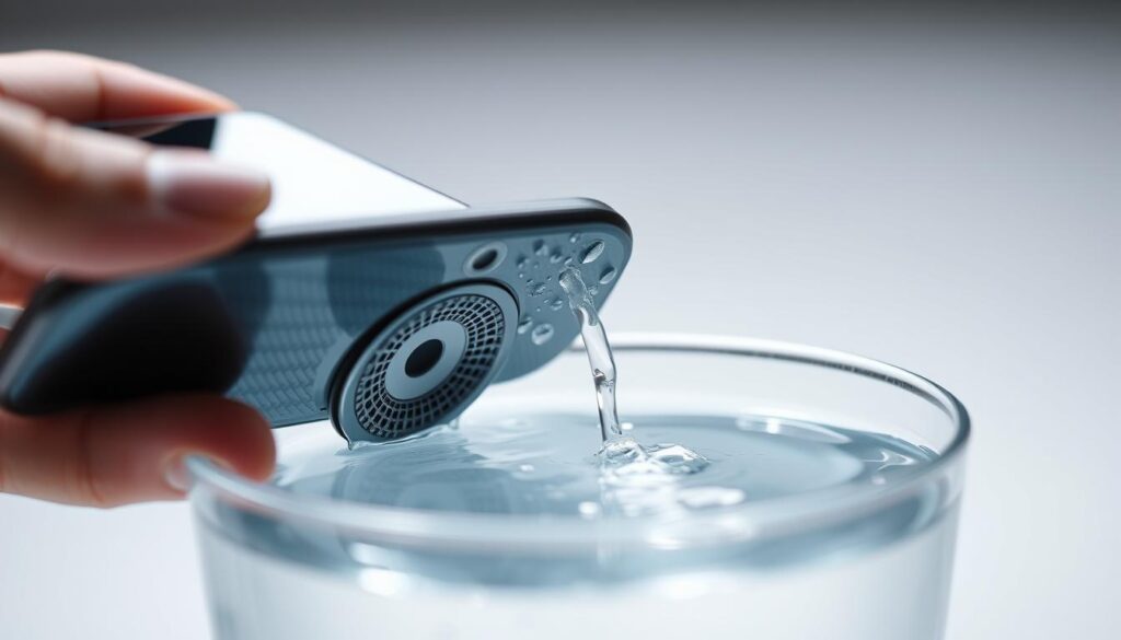 smartphone speaker water removal