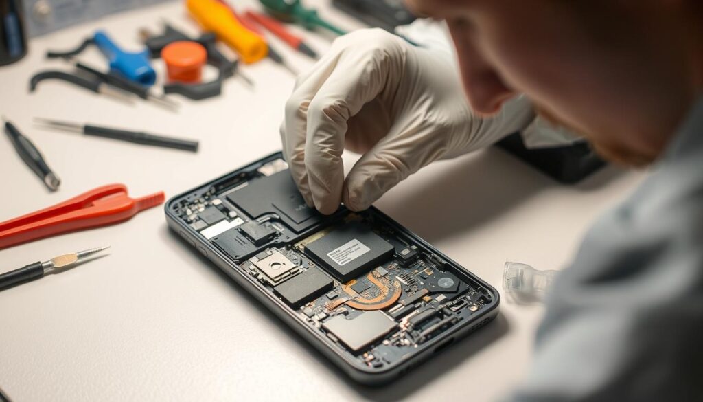 smartphone water damage repair