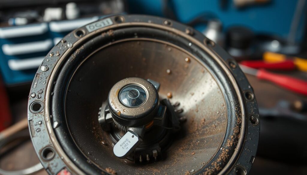 speaker water damage repair