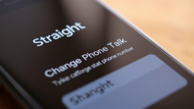 straight talk how to change phone number