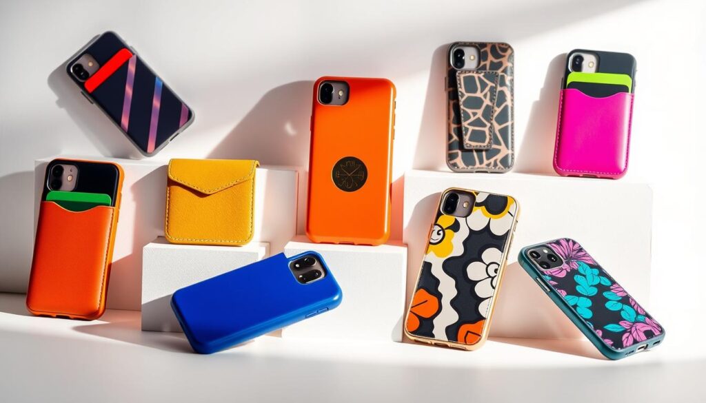 stylish designs for card holder phone cases