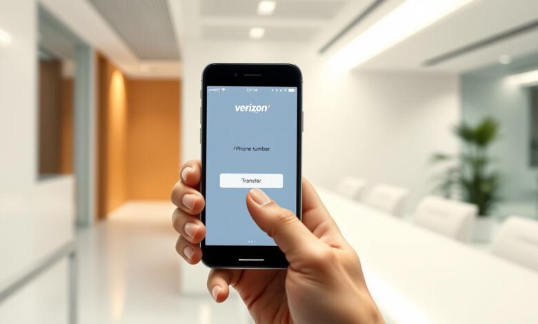 transfer verizon phone number to another phone