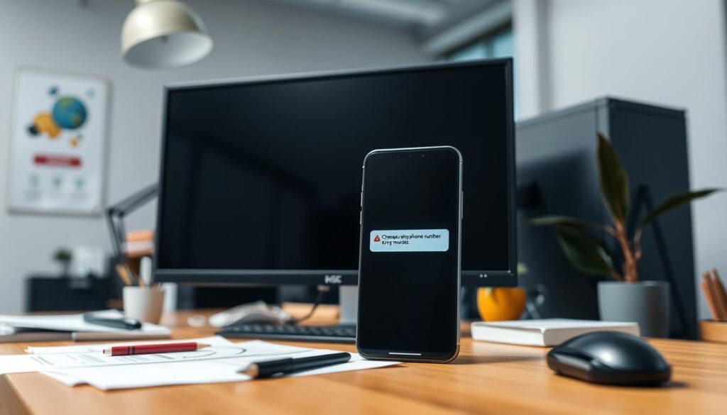 troubleshooting phone number change issues