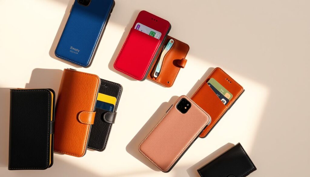 types of wallet cell phone cases