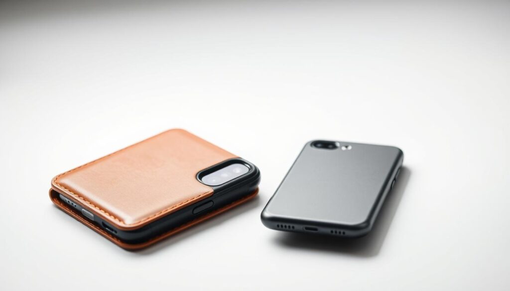wallet case vs traditional case