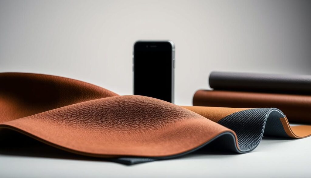 wallet cell phone case materials