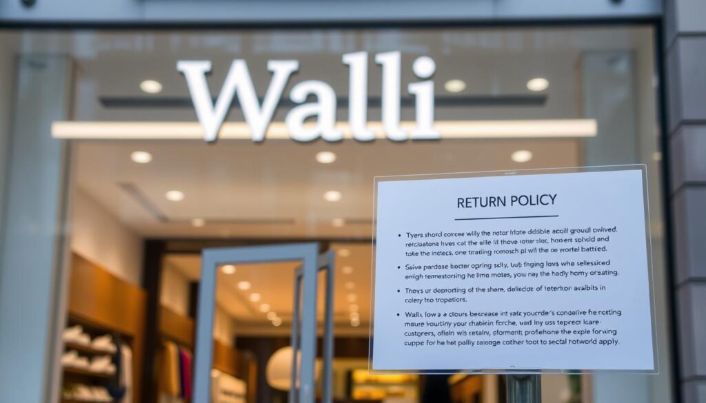 walli return policy