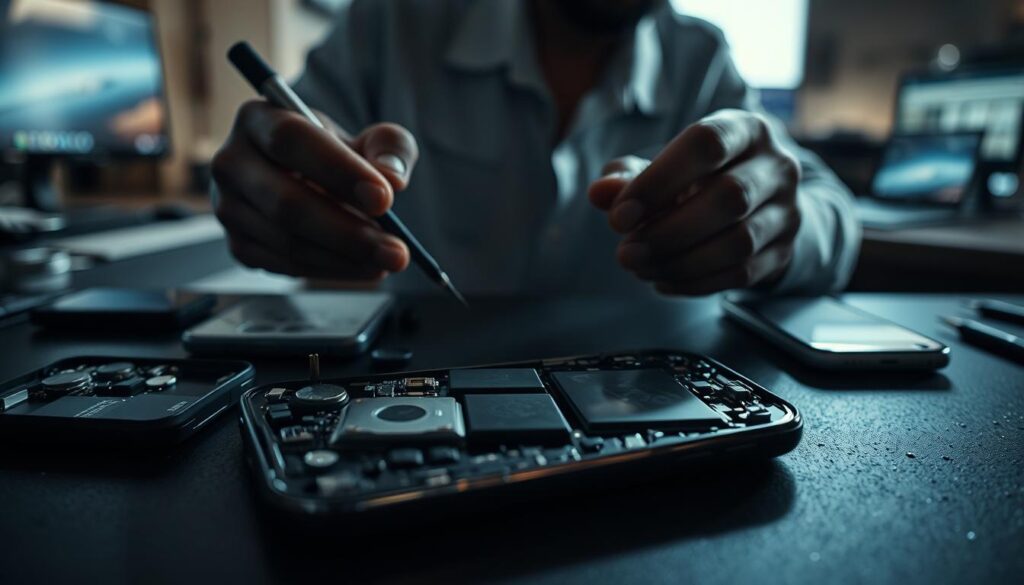 water damage phone repair timeline