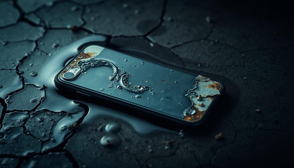 water damaged iphone