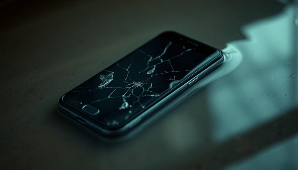 water damaged phone