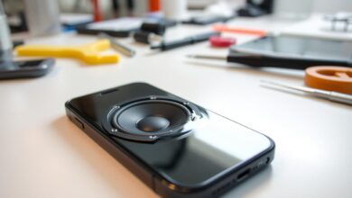 water in iphone speaker
