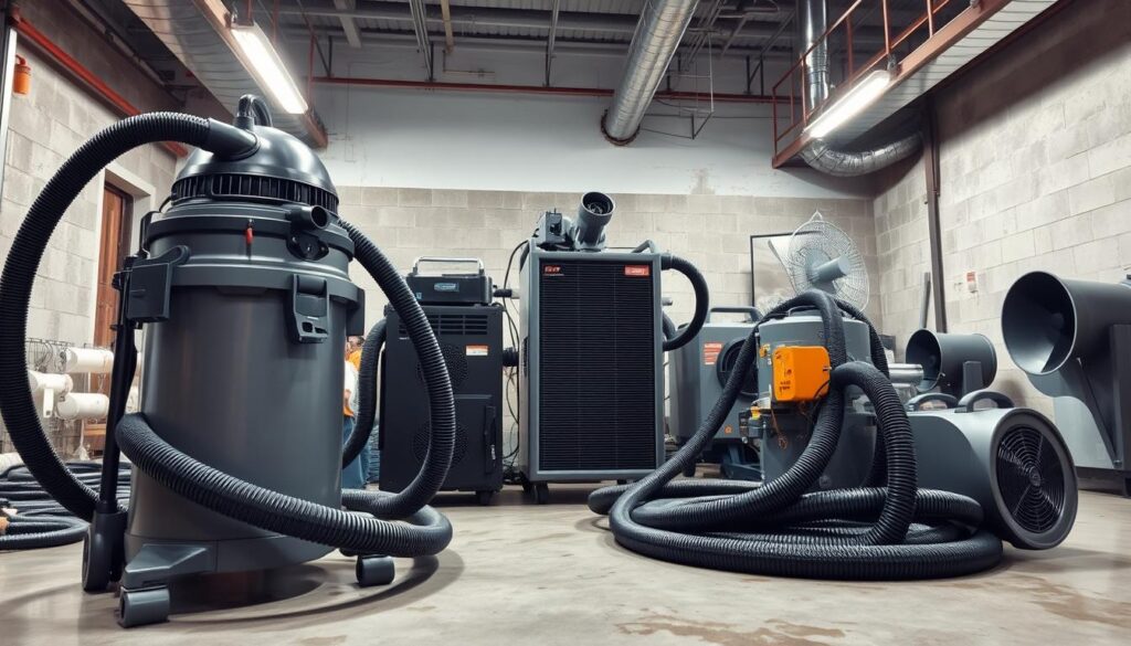 water removal equipment sound