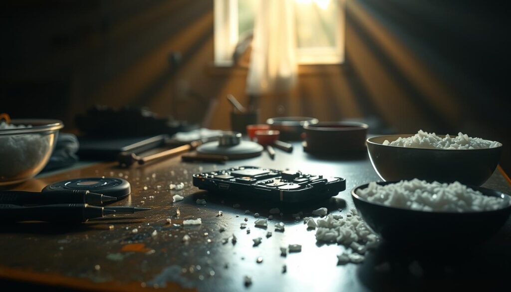 wet phone repair