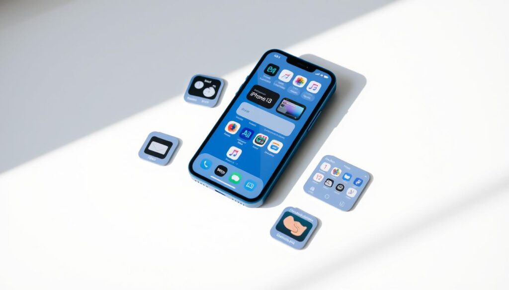 iPhone13 Blue customization apps iPhone13 Blue customization apps