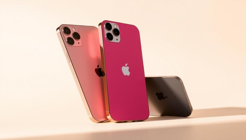 pink iPhone12 color comparison pink iPhone12 color comparison