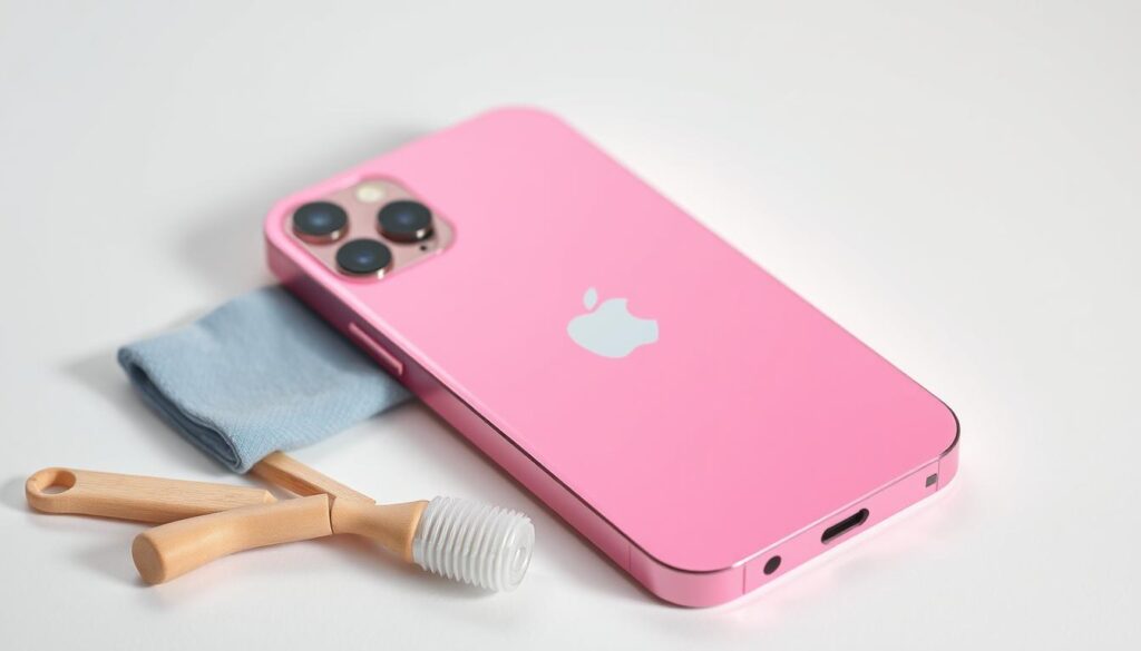pink iPhone12 maintenance tips pink iPhone12 maintenance tips