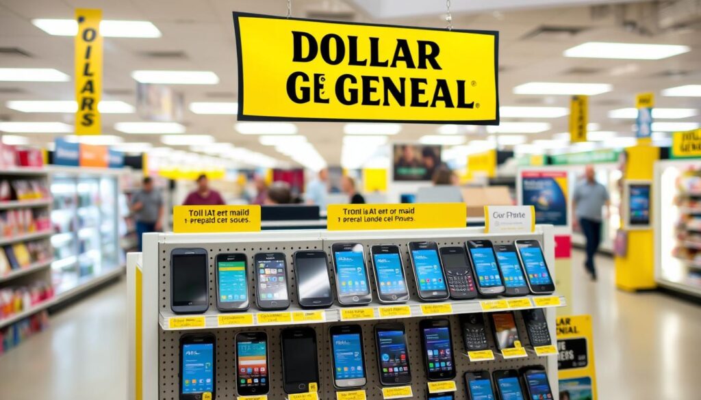 AT&T prepaid phones at Dollar General