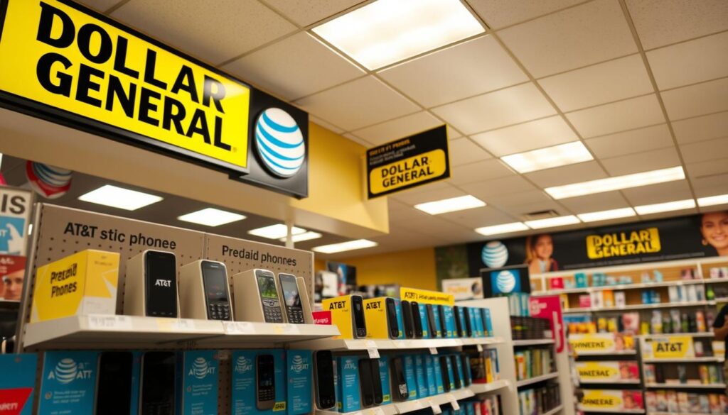 AT&T prepaid phones at Dollar General