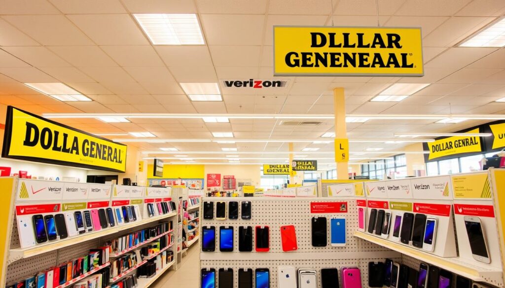 Verizon cell phones at Dollar General