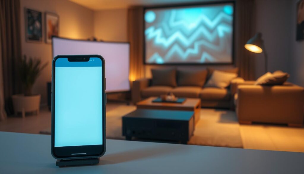 cell phone projector uses